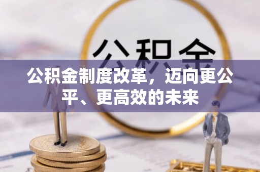 果洛公积金制度改革，迈向更公平、更高效的未来