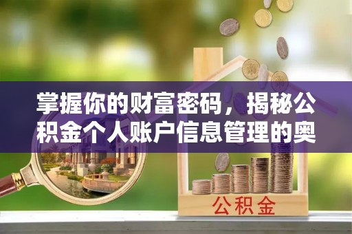 果洛掌握你的财富密码，揭秘公积金个人账户信息管理的奥秘
