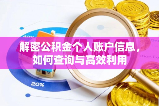 果洛解密公积金个人账户信息，如何查询与高效利用