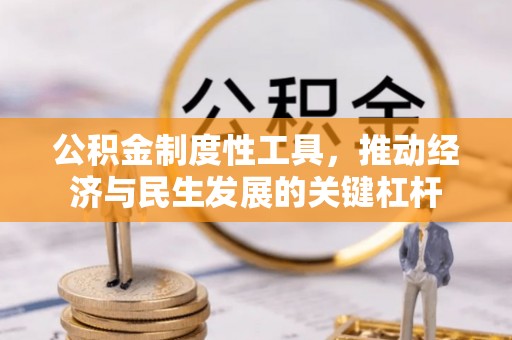 果洛公积金制度性工具，推动经济与民生发展的关键杠杆