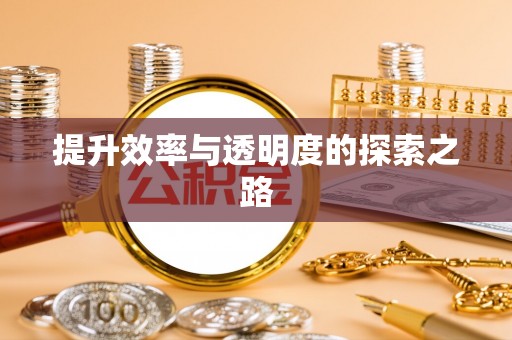 果洛提升效率与透明度的探索之路