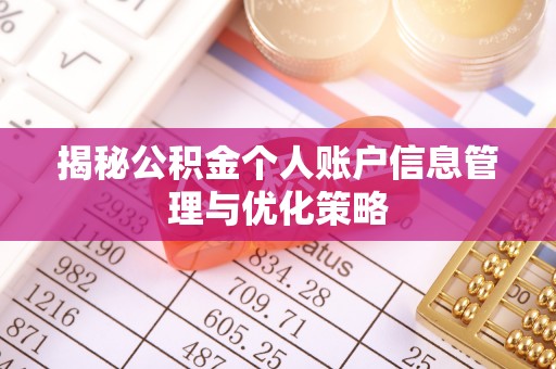果洛揭秘公积金个人账户信息管理与优化策略
