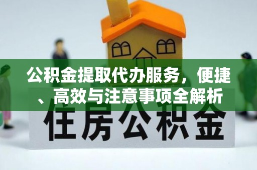 果洛公积金提取代办服务，便捷、高效与注意事项全解析