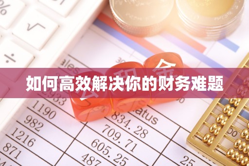 果洛如何高效解决你的财务难题