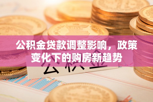 果洛公积金贷款调整影响，政策变化下的购房新趋势