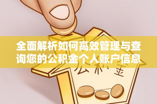 果洛全面解析如何高效管理与查询您的公积金个人账户信息