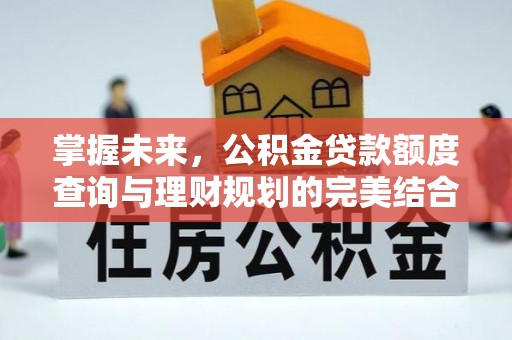 果洛掌握未来，公积金贷款额度查询与理财规划的完美结合