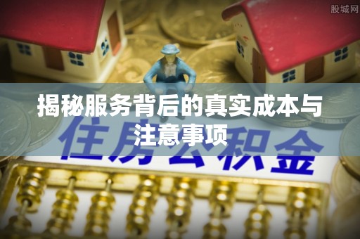 果洛揭秘服务背后的真实成本与注意事项