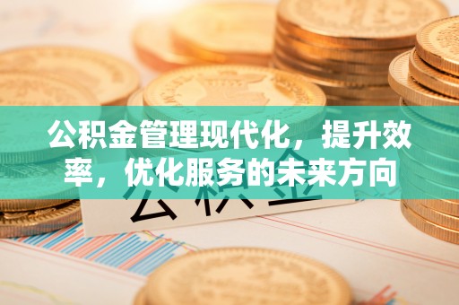果洛公积金管理现代化，提升效率，优化服务的未来方向